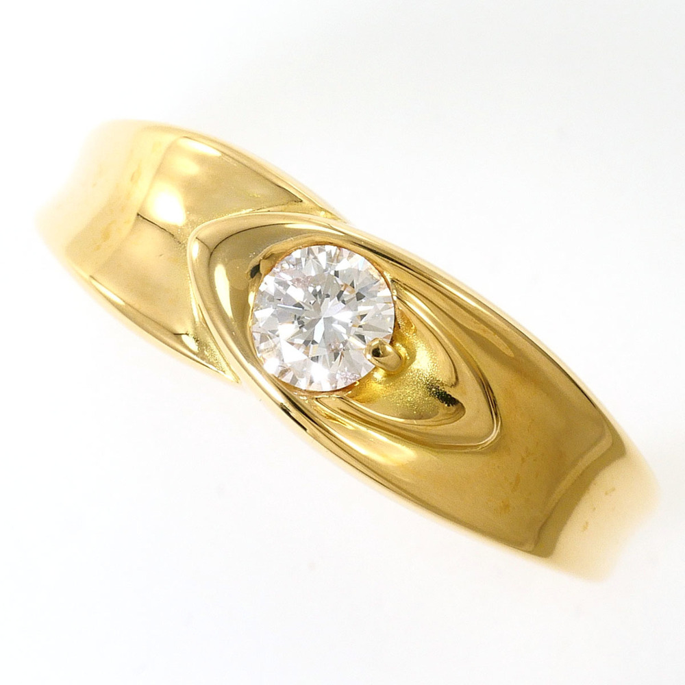 VINTAGE 18k Gold Diamond Ring